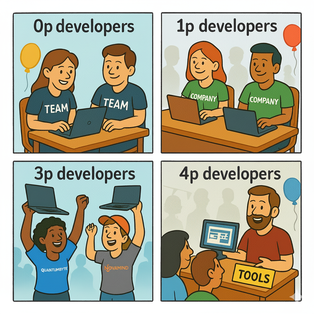 The 4p Developer: The Missing Layer in Platform Thinking
