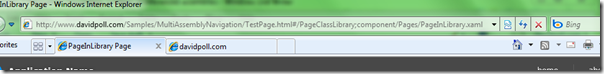 http://www.davidpoll.com/Samples/MultiAssemblyNavigation/TestPage.html#/PageClassLibrary;component/Pages/PageInLibrary.xaml